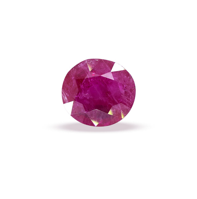 Natural Ruby Gemstone (4.92 Carat and 5.41 Ratti)