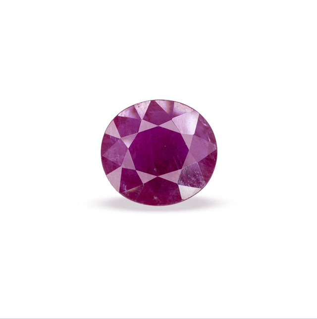 Natural Ruby Gemstone (5.55 Carat and 6.11 Ratti)