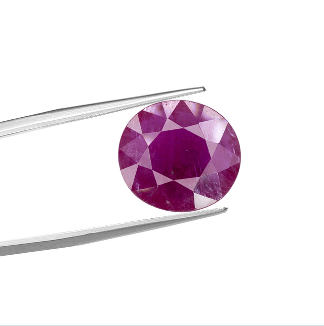 Natural Ruby Gemstone (5.55 Carat and 6.11 Ratti)