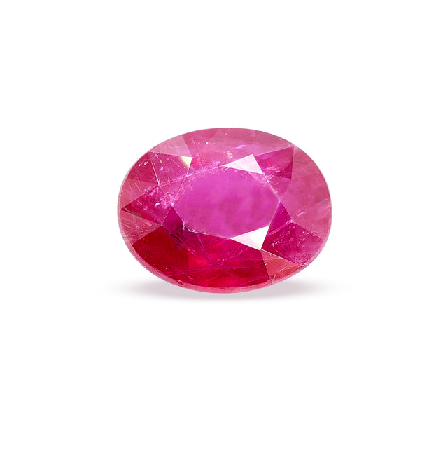 Natural Ruby Gemstone (5.98 Carat and 6.58 Ratti)