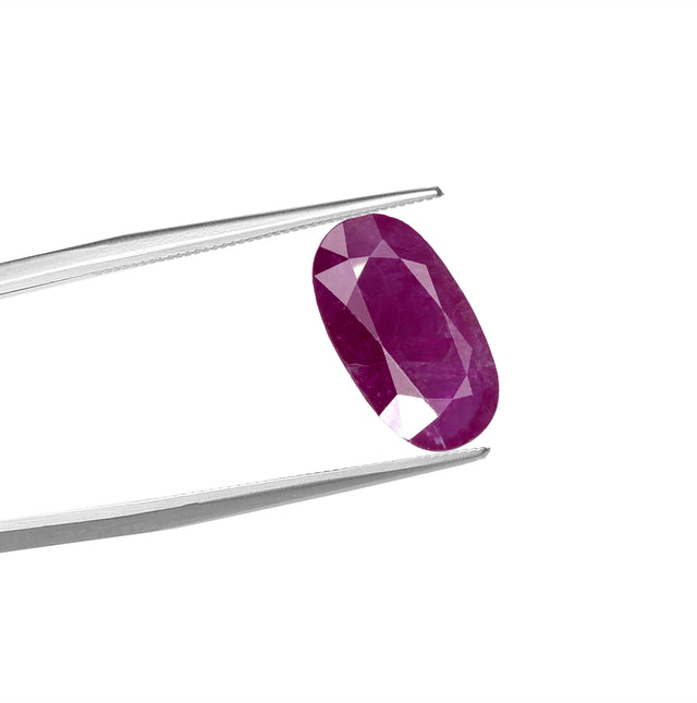 Natural Ruby Gemstone (6.45 Carat and 7.10 Ratti)