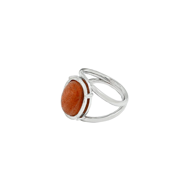 Sunstone Ring (5.70 Carat / 6.27 Ratti)