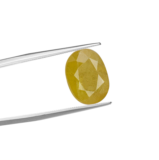 Natural Yellow Sapphire (3.18Ct Carat and 3.50 Ratti)