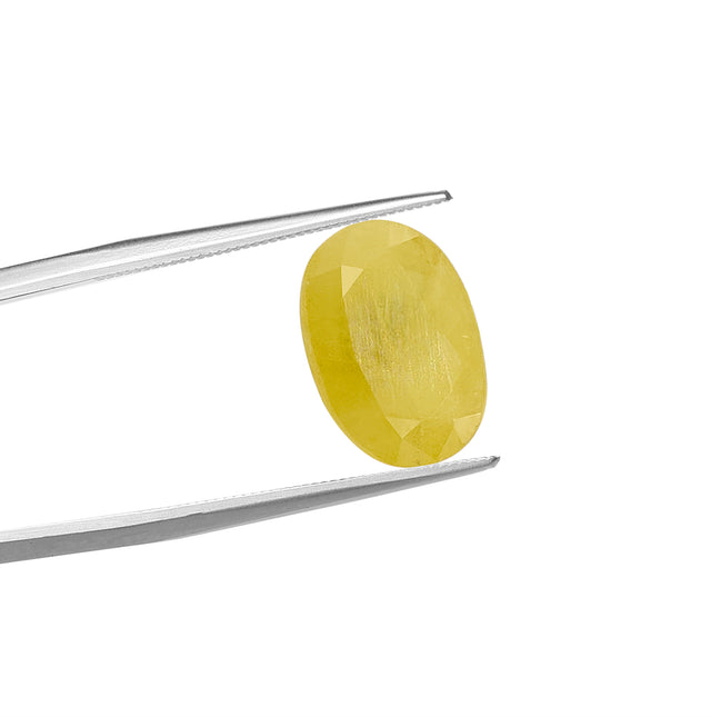 Natural Yellow Sapphire (3.31Ct Carat and 3.64 Ratti)
