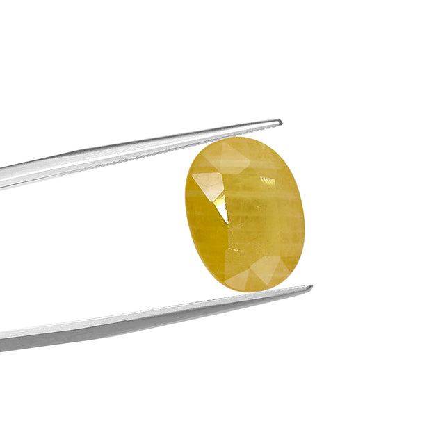 Natural Yellow Sapphire (5.13Ct Carat and 5.64 Ratti)