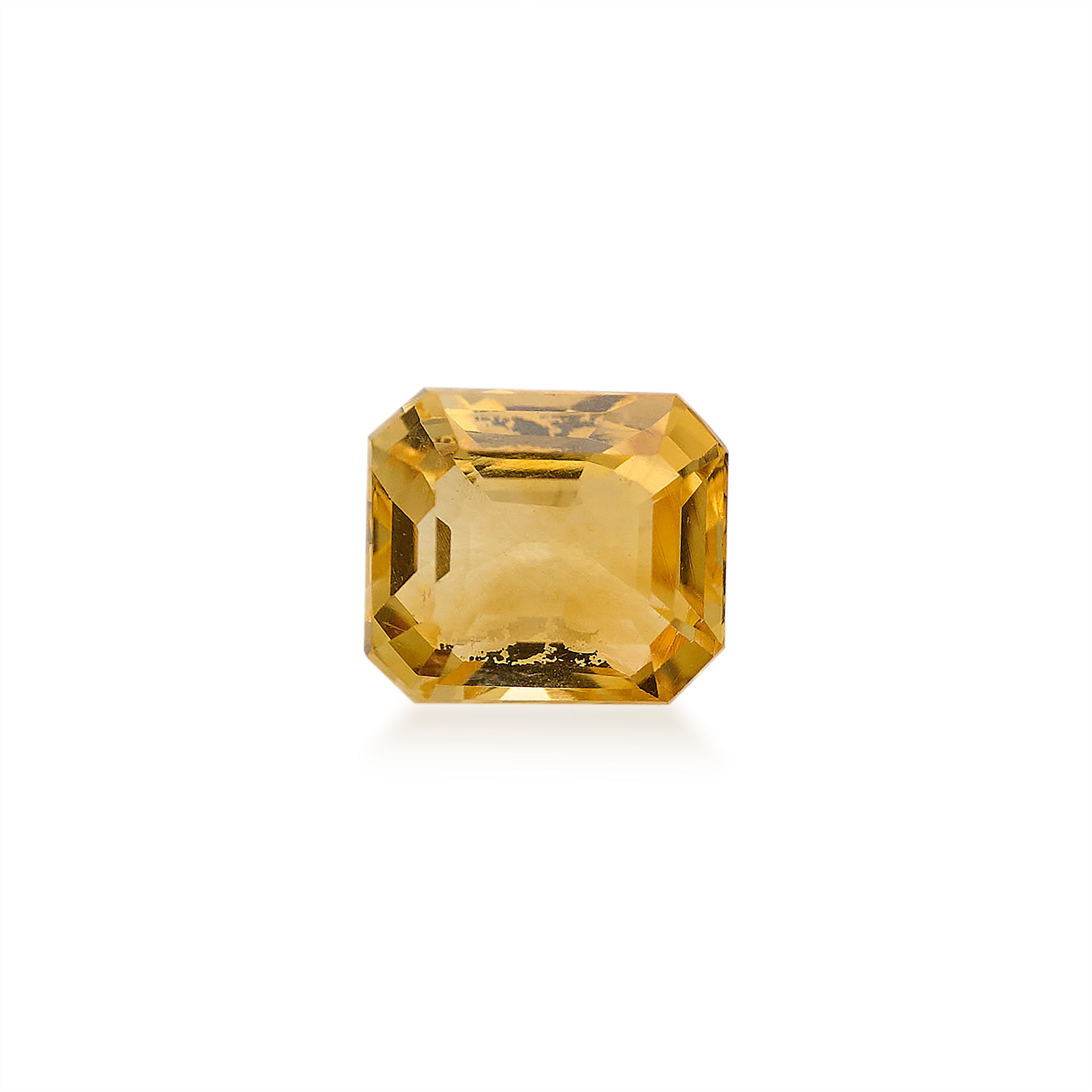 Natural Citrine Gemstone (3.33 Carats and 3.66 Ratti)