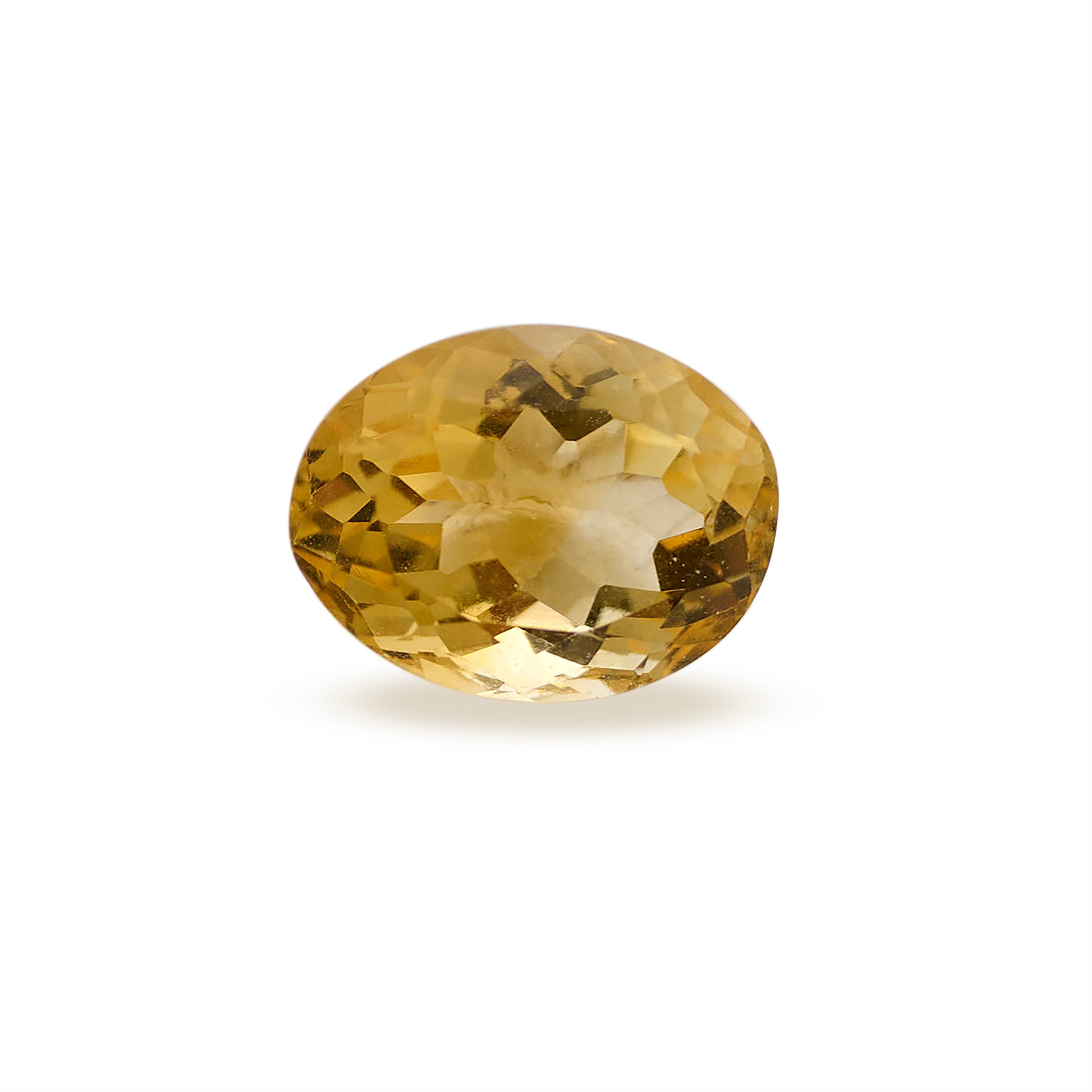 Natural Citrine Gemstone (4.04 Carats and 4.44 Ratti)