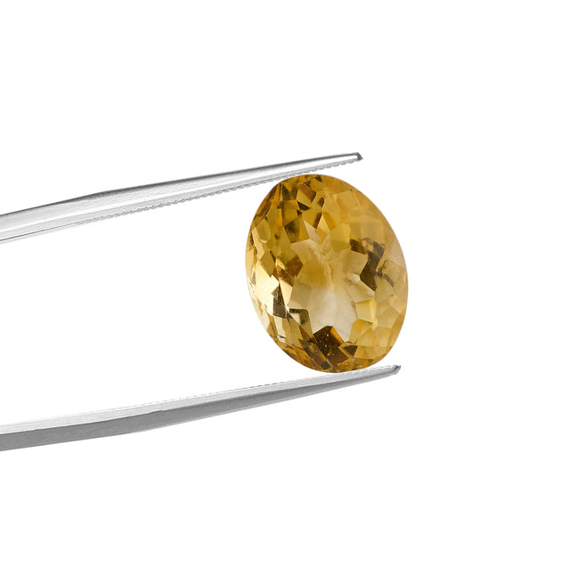 Natural Citrine Gemstone (4.04 Carats and 4.44 Ratti)