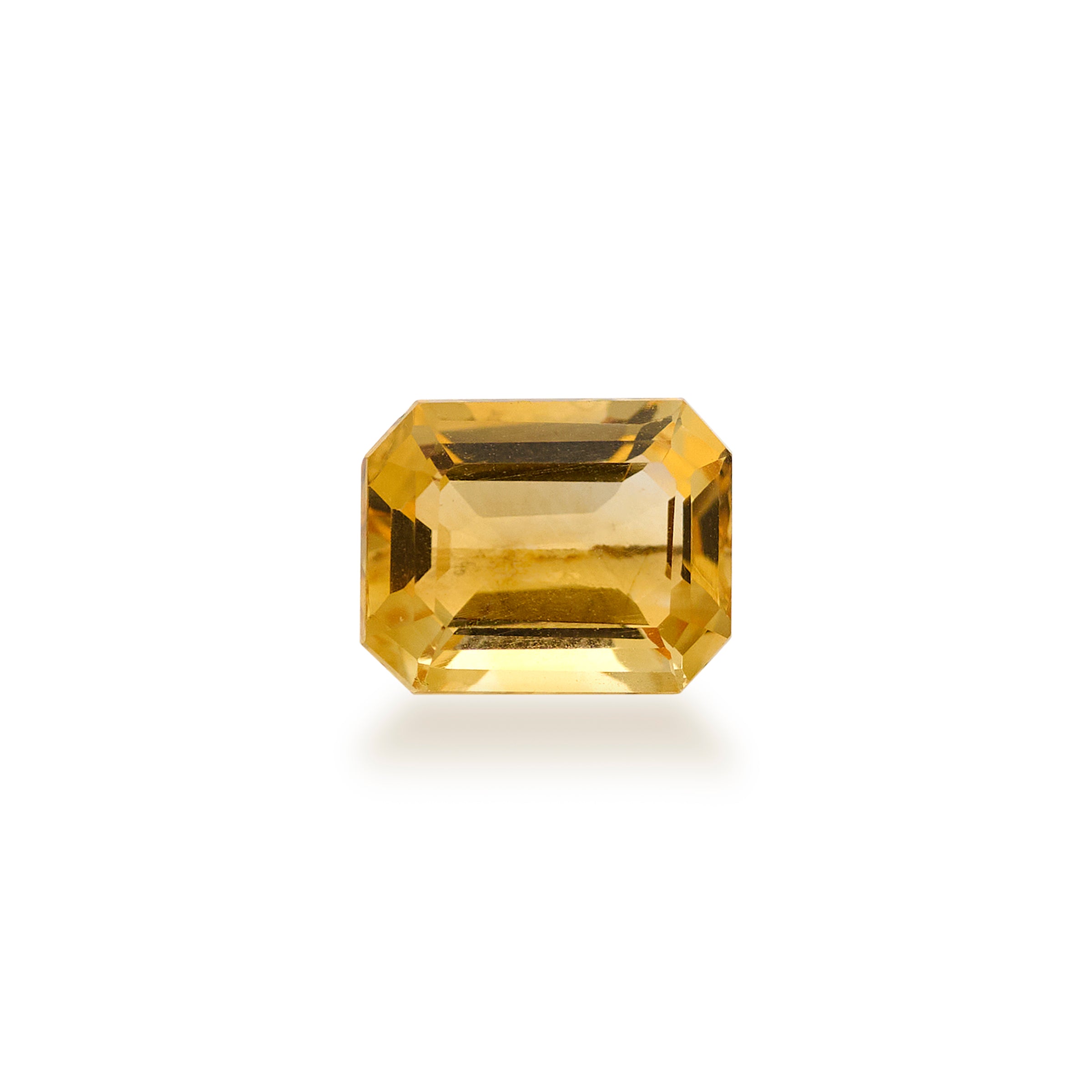 Natural Citrine Gemstone (4.34 Carats and 4.77 Ratti)