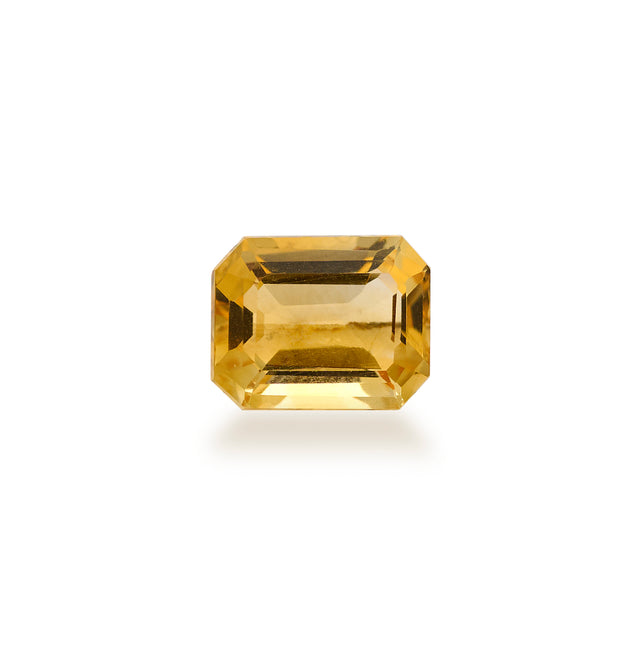 Natural Citrine Gemstone (4.34 Carats and 4.77 Ratti)