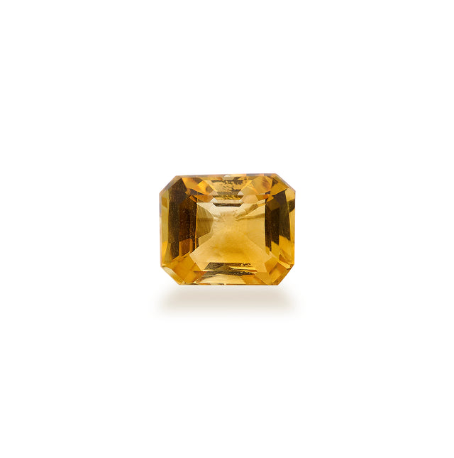 Natural Citrine Gemstone (4.39 Carats and 4.83 Ratti)