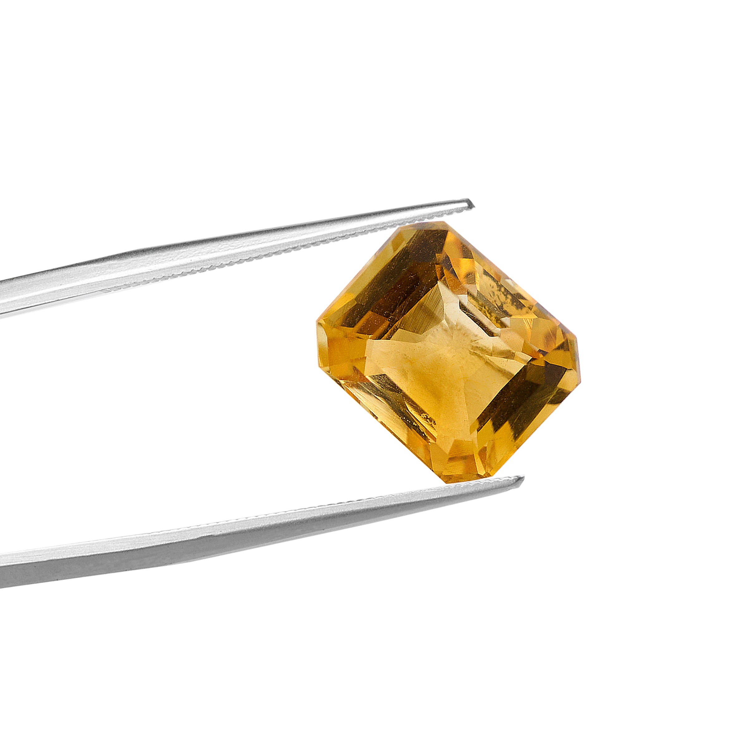 Natural Citrine Gemstone (4.39 Carats and 4.83 Ratti)