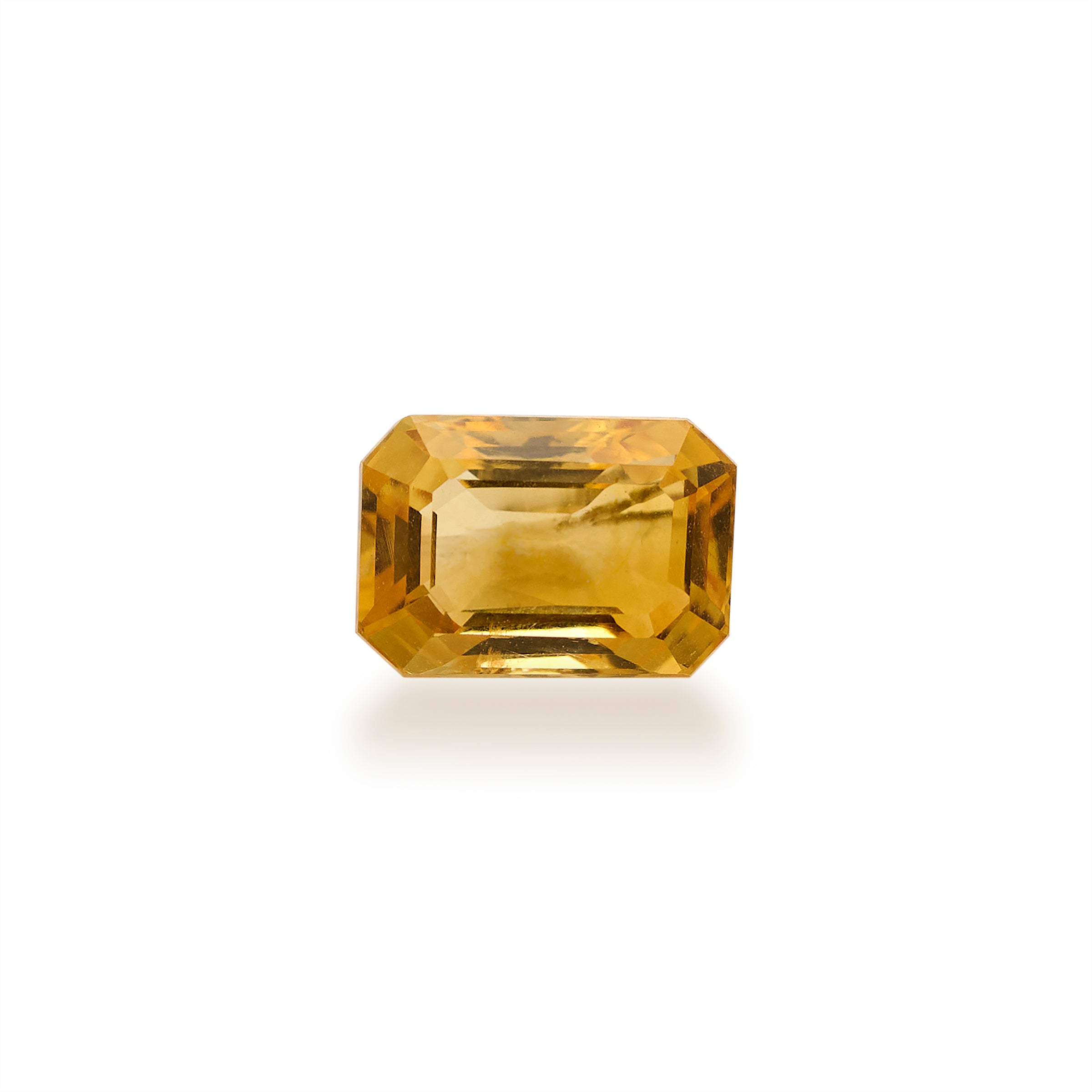 Natural Citrine Gemstone (5.16 Carats and 5.68 Ratti)