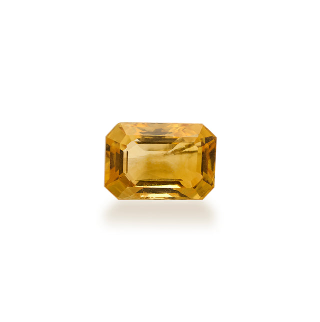 Natural Citrine Gemstone (5.16 Carats and 5.68 Ratti)