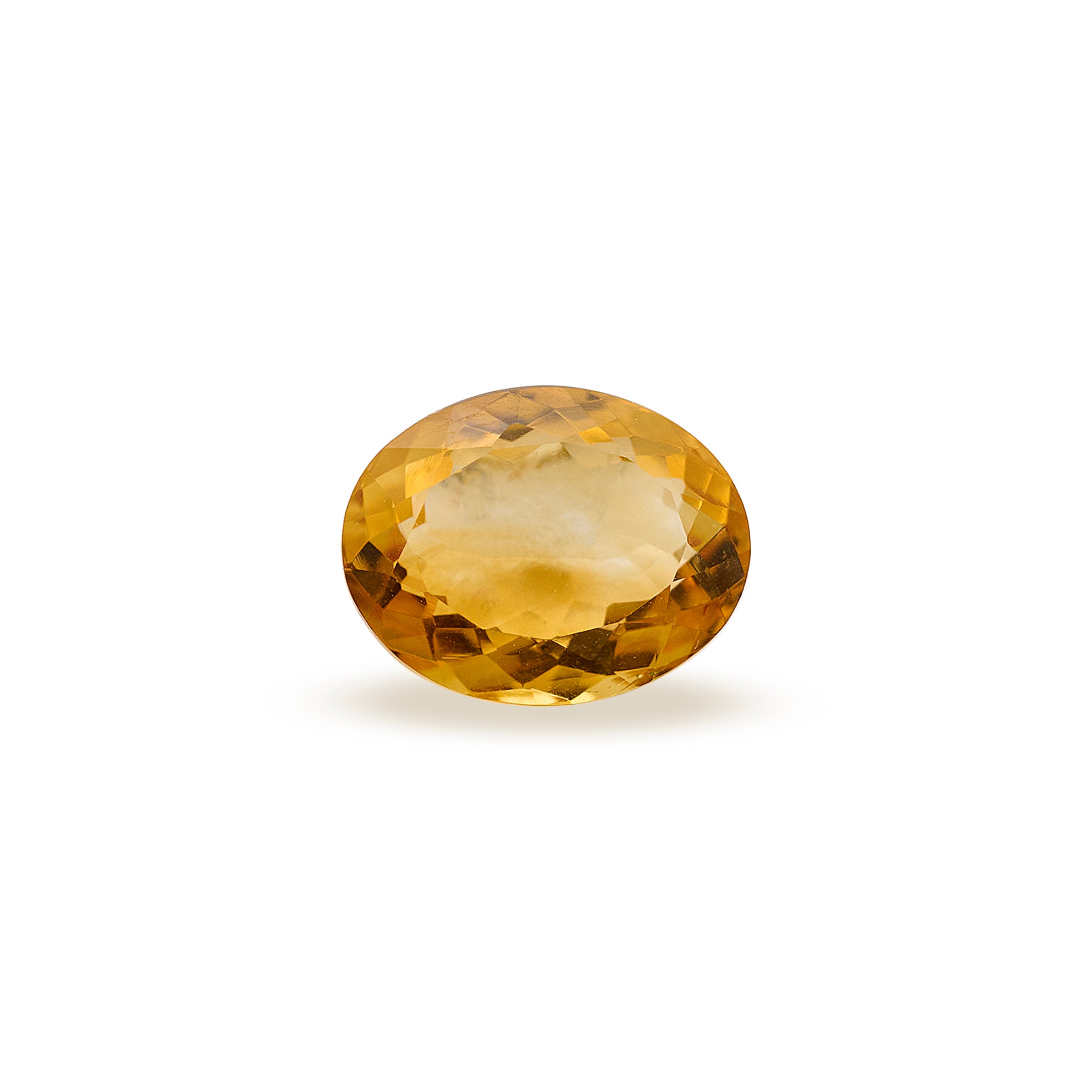 Natural Citrine Gemstone (6.52 Carats and 7.17 Ratti)