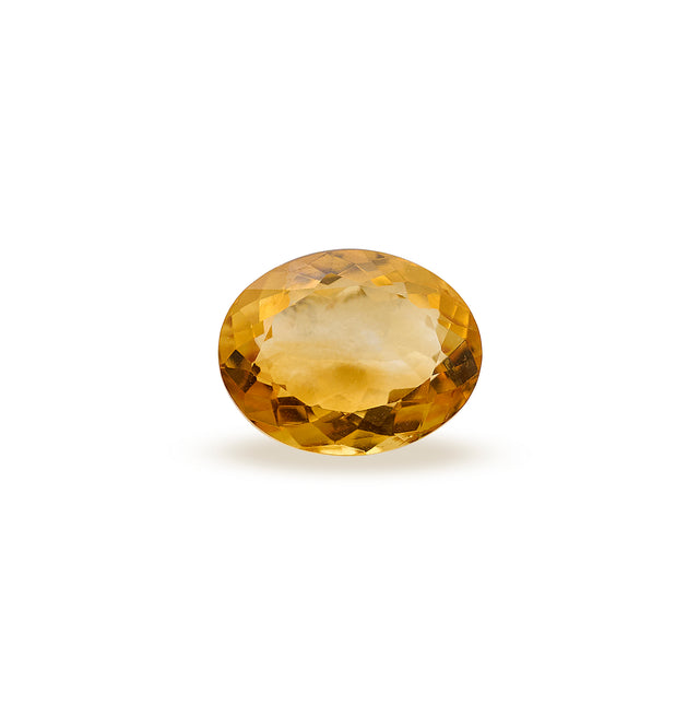 Natural Citrine Gemstone (6.52 Carats and 7.17 Ratti)