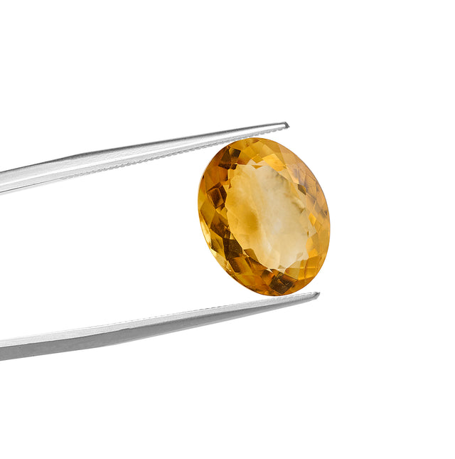 Natural Citrine Gemstone (6.52 Carats and 7.17 Ratti)