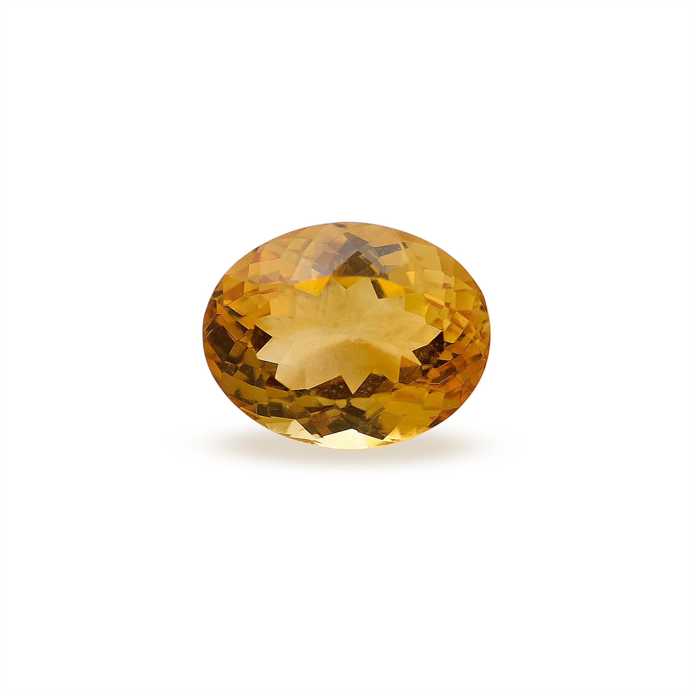 Natural Citrine Gemstone (8.23 Carats and 9.05 Ratti)