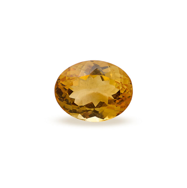 Natural Citrine Gemstone (8.23 Carats and 9.05 Ratti)