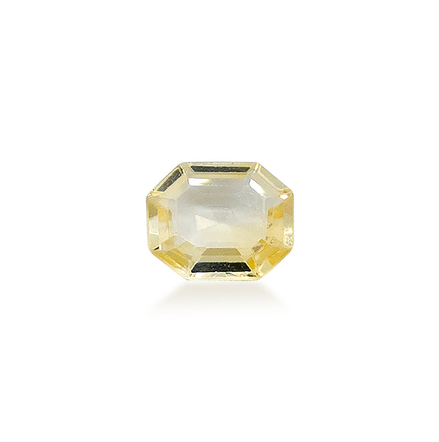 Natural Yellow Sapphire Gemstone (1.20 Carat and 1.32 Ratti)