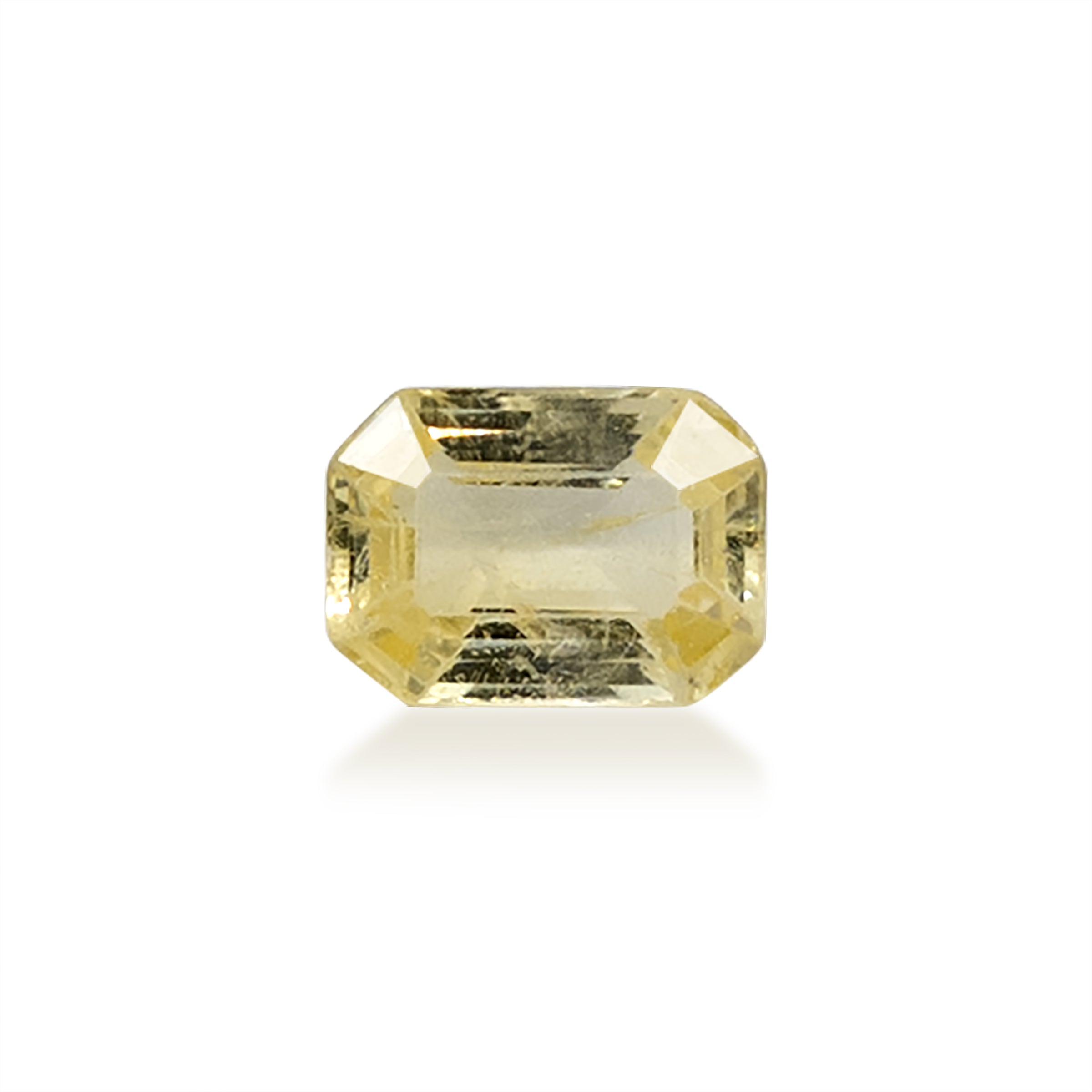 Natural Yellow Sapphire Gemstone  (1.40 Carat and 1.54 Ratti)