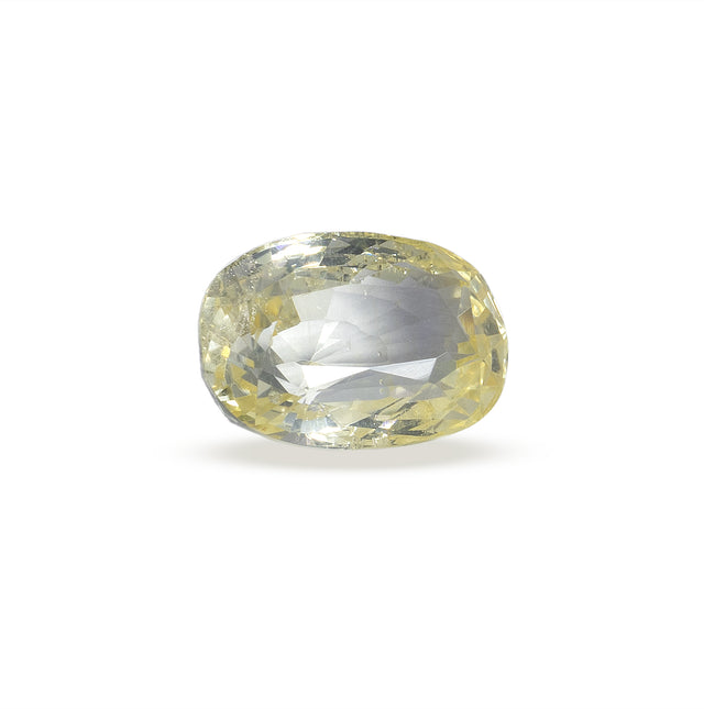 Natural Yellow Sapphire Gemstone (4.58 Carat and 5.04 Ratti)