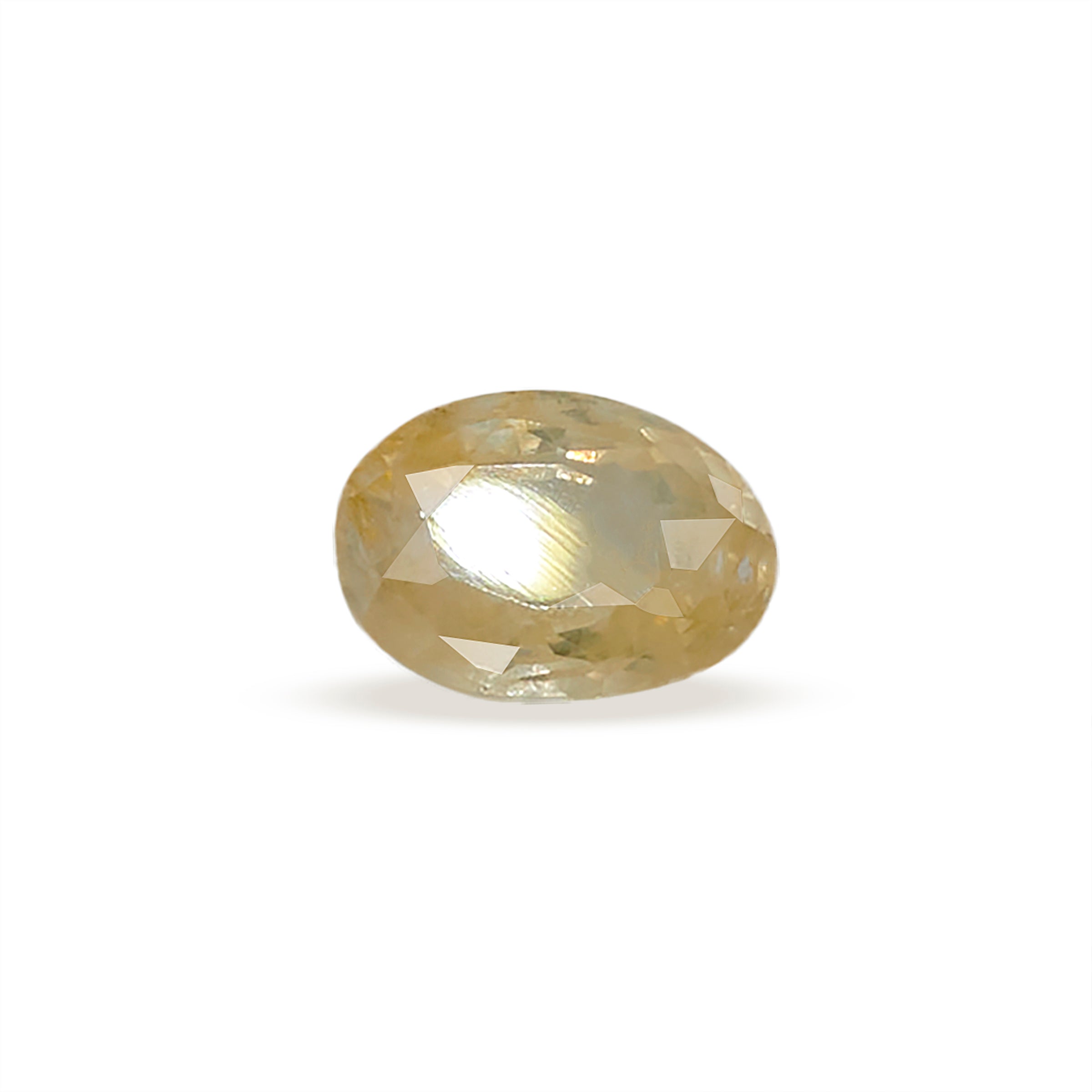 Natural Yellow Sapphire Gemstone (1.98 Carat and 2.18 Ratti)
