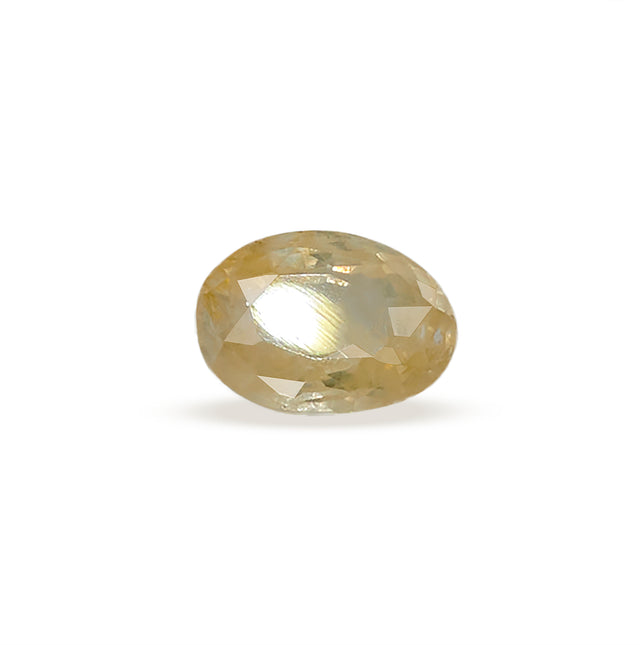Natural Yellow Sapphire Gemstone (1.98 Carat and 2.18 Ratti)