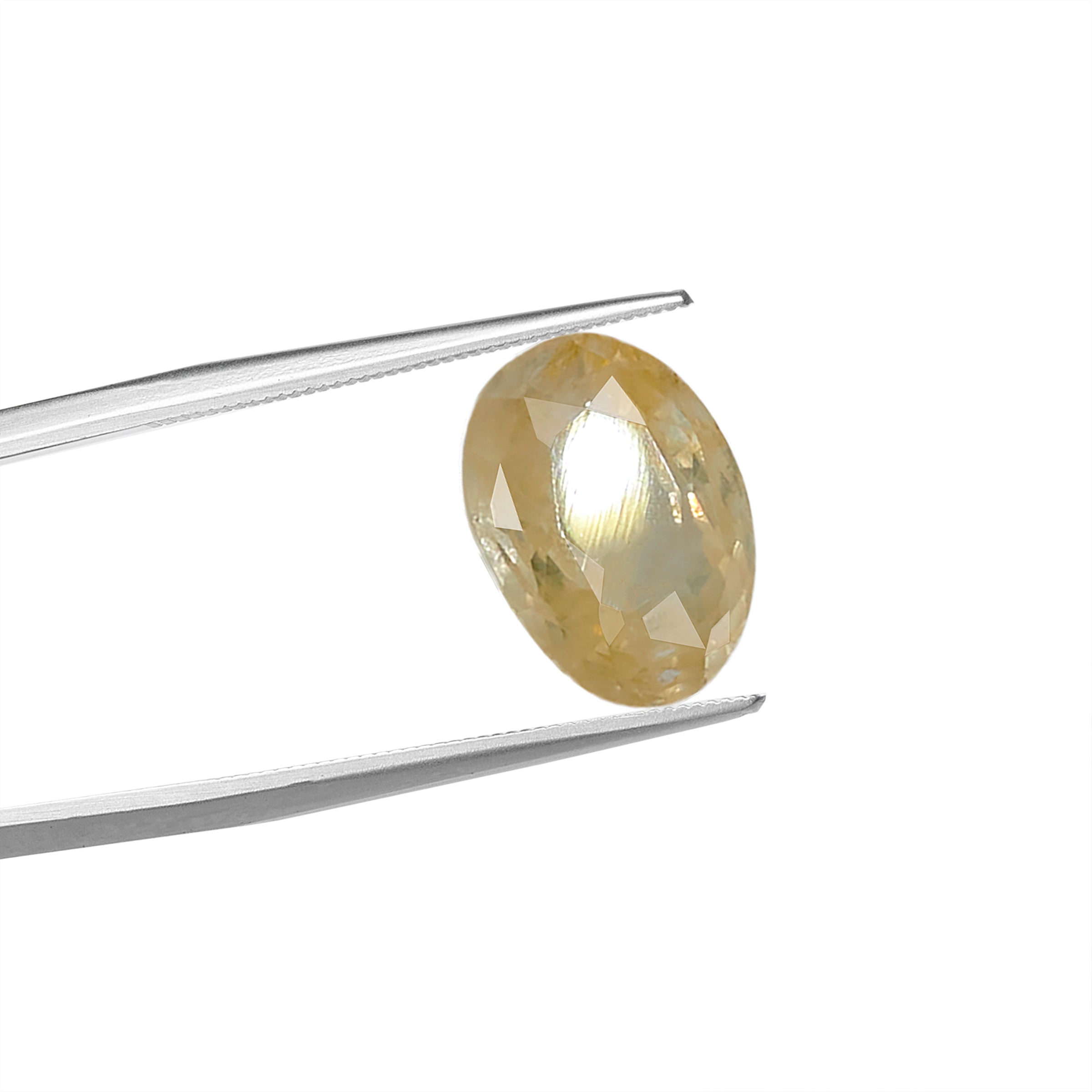 Natural Yellow Sapphire Gemstone (1.98 Carat and 2.18 Ratti)