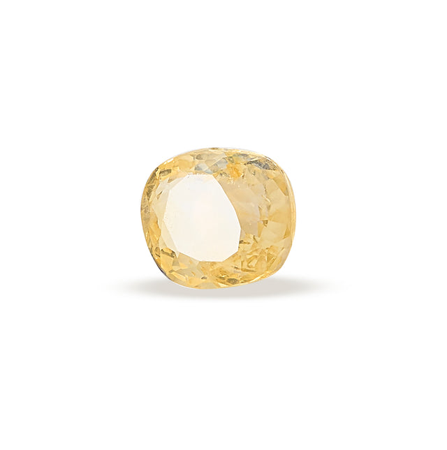 Natural Yellow Sapphire Gemstone (3.96 Carat and 4.36 Ratti)