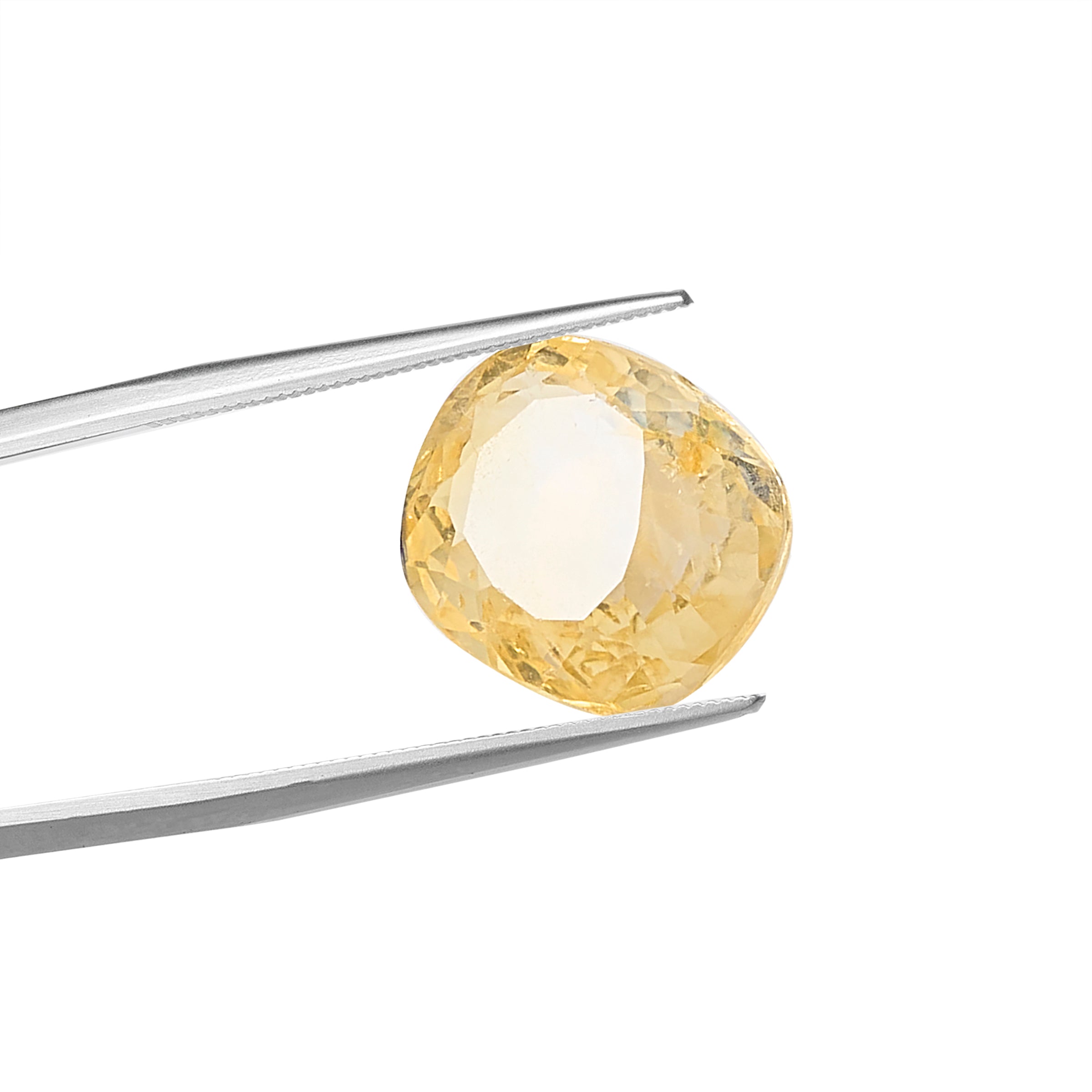 Natural Yellow Sapphire Gemstone (3.96 Carat and 4.36 Ratti)