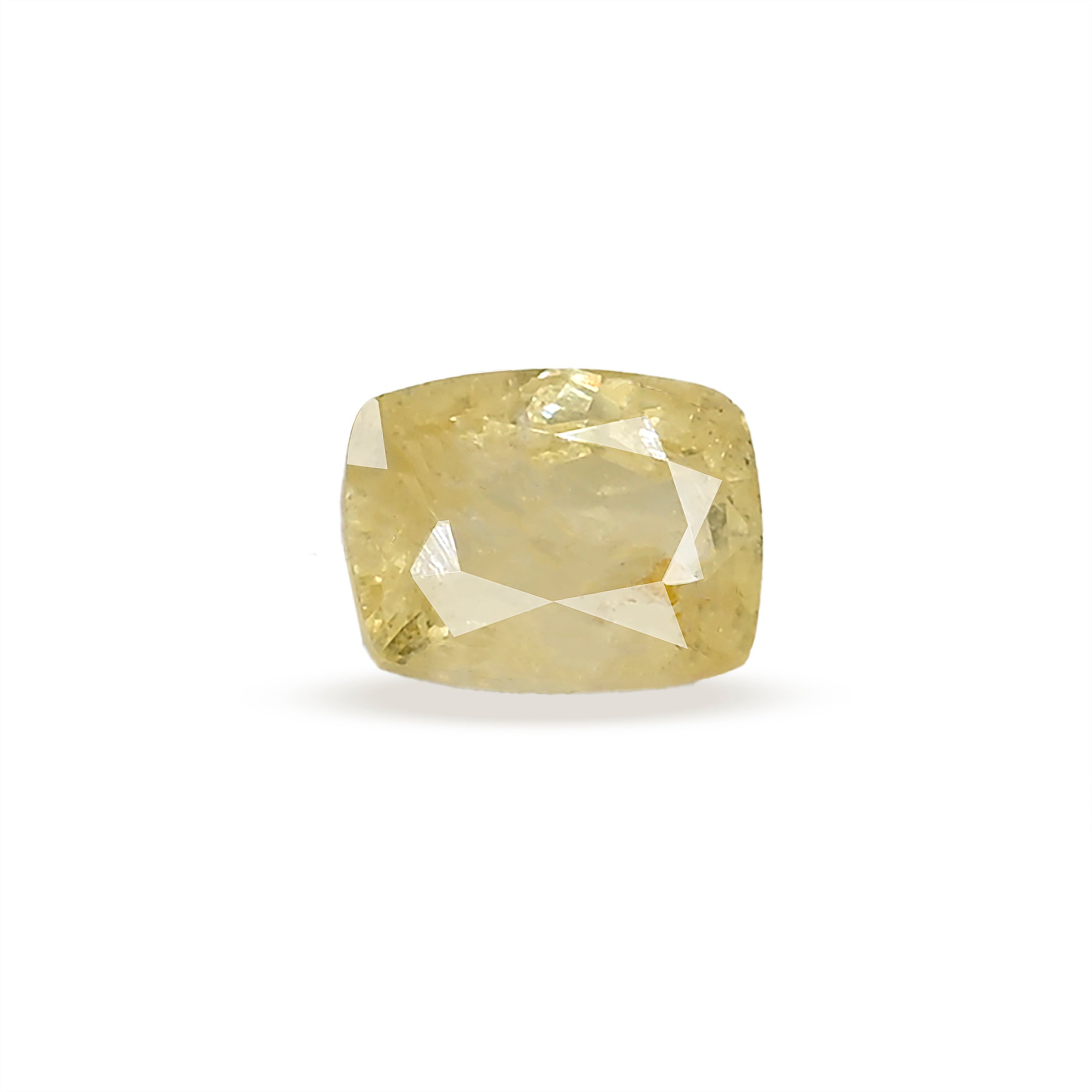 Natural Yellow Sapphire (4.46Ct Carat and 4.91 Ratti)