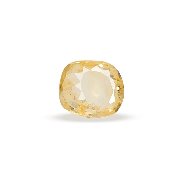 Natural Yellow Sapphire Gemstone (5.99 Carat and 6.59 Ratti)